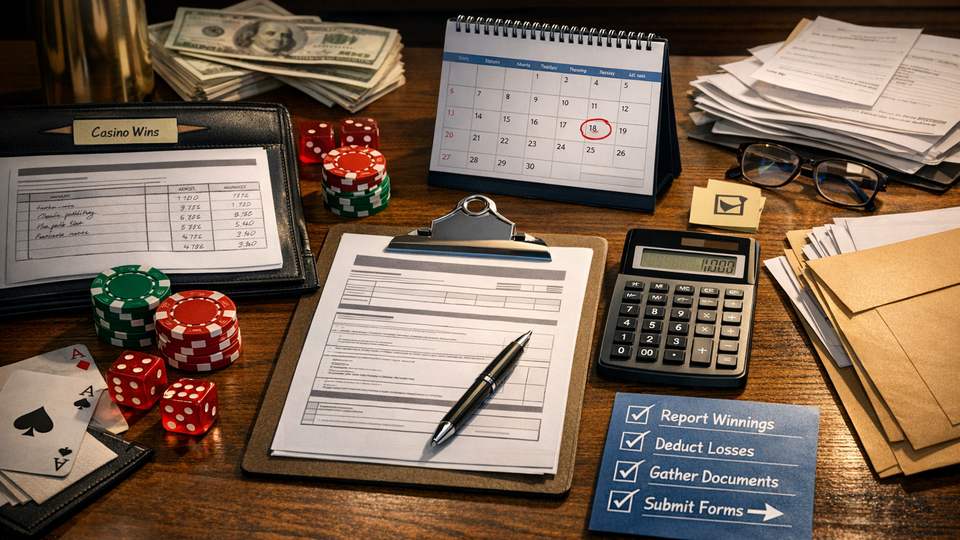 Kasiinovõitude deklareerimine Eestis: kontrollnimekiri maksuhooajaks