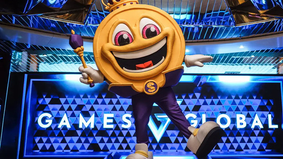 Games Globali ametlik mängu- ja stuudiovõrgustiku lavagraafika.