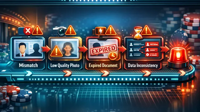 Kasiino KYC ebaõnnestus: 12 põhjust ja kuidas parandada
