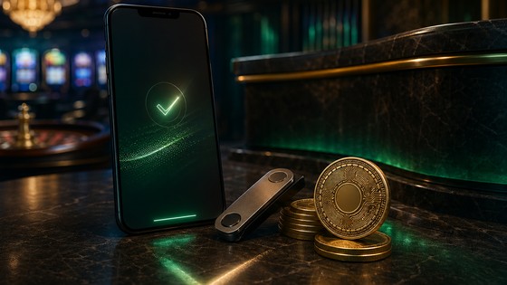 Rahvusvaheline kasiino kontrollkaart, makserada ja KYC värav näitavad Eesti mängija eelkontrolli.