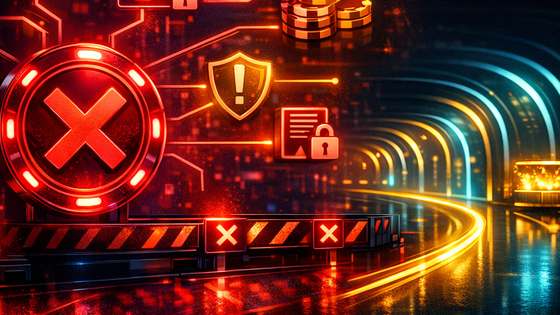 Tagasi lükatud makse, blokeeritud väljamaksetee ja nooled parandussammude suunas.